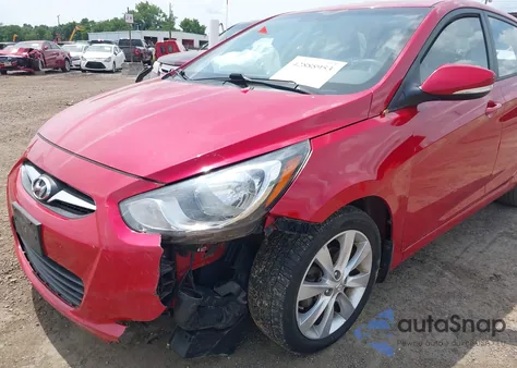 2013 Hyundai Accent Se from USA, damaged, VIN KMHCU5AE2DU078105